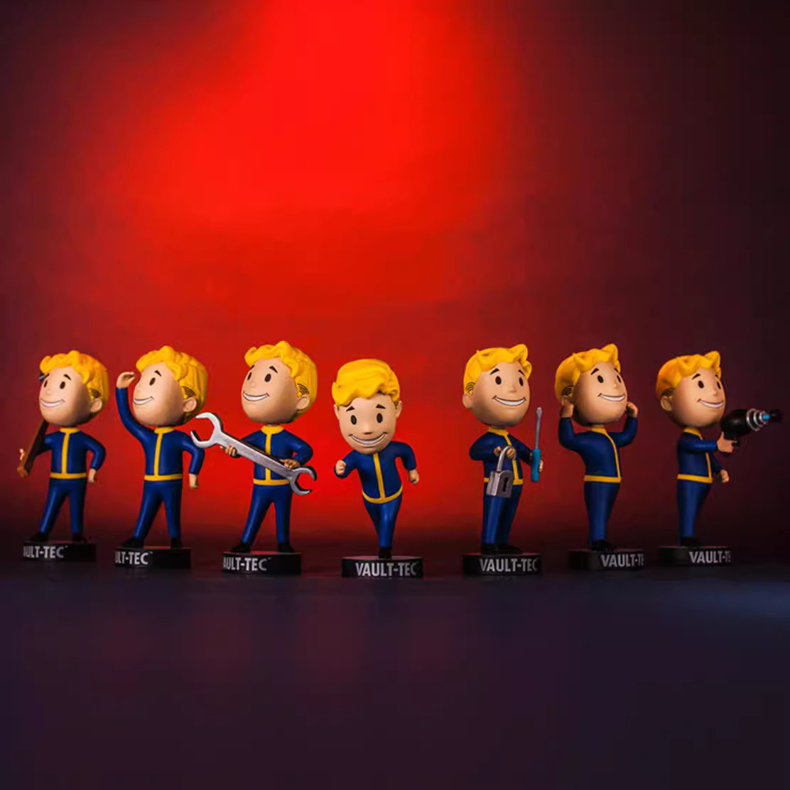 Fallout Cartoon Style - Vault Boy Figure Toy with Box