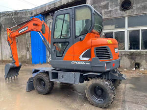 Excavadora de Ruedas Usada Doosan DX60 de 6 Toneladas, Motor Japonés Original, Modelo 2020, Equipo de Construcción en Buen Estado - Product Image 3
