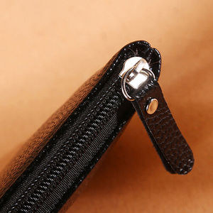 Ví đựng thẻ nhỏ, ví đựng chìa khóa, ví da PU, túi đựng tiền xu, túi cầm tay có khóa kéo, xuất xưởng trực tiếp - Product Image 6