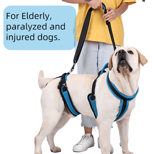 Hundegeschirr ohne Zugkraft, Hunde-Tragegeschirr mit PU-Griff, Aufhängungsgurt für Rehabilitation, Spaziergänge und Hebeunterstützung - Product Image 2