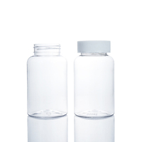 Flacons de pharmacie pour capsules, compléments alimentaires et médicaments en plastique HDPE/PET 100ml 120ml 150ml 200ml, flacons à pilules vides avec impression sérigraphique