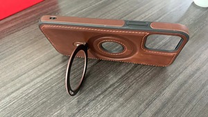 Étui de téléphone avec anneau magnétique en cuir PU pour <span class=keywords><strong>iPhone</strong></span> 15 <span class=keywords><strong>14</strong></span> 13 12 <span class=keywords><strong>Pro</strong></span> <span class=keywords><strong>Max</strong></span> 2024 nouvelle coque de téléphone avec support pour <span class=keywords><strong>iPhone</strong></span> 16 <span class=keywords><strong>Pro</strong></span> <span class=keywords><strong>Max</strong></span> - Product Image 5