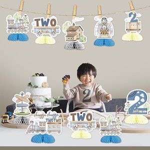 Decoraciones <span class=keywords><strong>de</strong></span> Fiesta Chugga Chugga Two Two, Decoraciones <span class=keywords><strong>de</strong></span> Tren para <span class=keywords><strong>2</strong></span>.º Cumpleaños, Centros <span class=keywords><strong>de</strong></span> Mesa <span class=keywords><strong>de</strong></span> Panal, Decoración <span class=keywords><strong>de</strong></span> Mesa para Fiesta <span class=keywords><strong>de</strong></span> Cumpleaños - Product Image 5