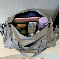Sac à bandoulière de voyage pour femme grande capacité, léger, tendance, sac de sport pour femme, sac bandoulière durable à large sangle