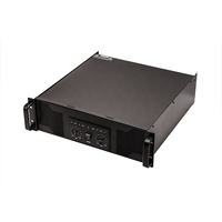 Sahne performansı konser konferans KTV parti için OEM MD serisi 3U 2ch 1400W profesyonel güç amplifikatörü