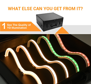 ไฟแถบ LED แบบหรี่แสงได้ CRI 80 กันน้ำ IP67 เนื้อนุ่มคล้ายนม สำหรับใช้ในที่อยู่อาศัย - Product Image 2