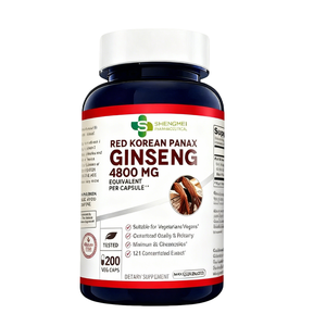 맞춤형 중국 인삼 캡슐 은행나무/인삼 캡슐 체중 증가 보조제 인삼 하드 캡슐 - Product Image 1