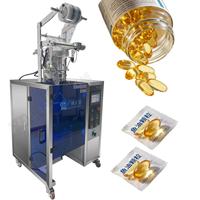 Machine d'emballage horizontale entièrement automatique pour granulés de vitamines et de calcium, huile de poisson, sachets auto-scellants souples, idéale pour les petites entreprises