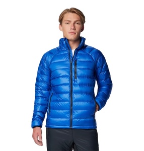 Chaqueta acolchada resistente al agua ligera para exteriores para <span class=keywords><strong>hombre</strong></span> personalizada con cremallera en el pecho y bolsillos para las manos Abrigo acolchado con cuello levantado - Product Image 1