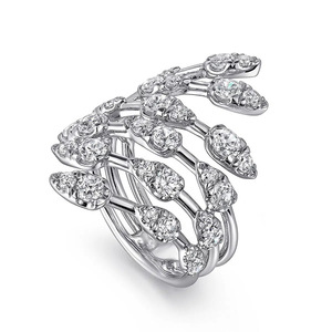 Teardrop <b>Statement</b> <b>Ring</b> For Women Sparkle Style Party Fashion Finger Jewelry - Product Image 5