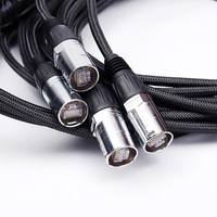 OEM CAT5e/CAT6 SF/UTP Cable de serpiente de cobre sólido 4/8 canales transmisión Ethernet para RJ45 Lan para cable de red al aire libre 100M BOX