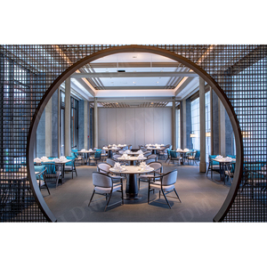 IDM Custom Nordic Luxury Hotel <span class=keywords><strong>Restaurante</strong></span> Muebles Diseño moderno Comedor Hotel Muebles Conjunto - Product Image 6