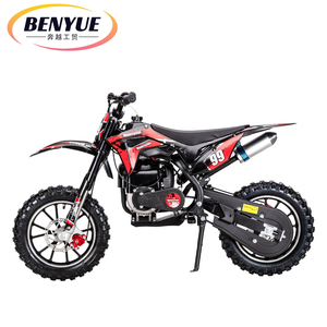 Moto tout-terrain miniature de haute qualité, durable, 49cc, 4 temps, sûre et stable, rouge et noir, en fer, <span class=keywords><strong>pour</strong></span> les jeunes - Product Image 5