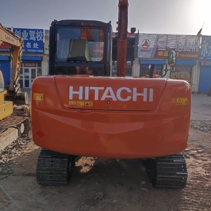 Miniexcavadora Usada Original Hitachi ZX60C-6A de 6 Toneladas, Bajo Número de Horas, Lista para Trabajar, Hitachi Zx55 Zx60 Zx70 - Product Image 4
