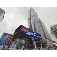 Vallas-pantalla Led de visión para exteriores, tablero de señal de publicidad de aluminio con pantalla grande 4D, en Europa, para cartelera Virtual 3D