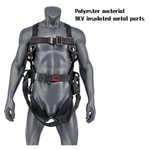 Fabricante Certificado CE de Cinto de Segurança de Corpo Inteiro com Cinco Pontos para Operações em Altura e Escalada em Árvores - Product Image 3