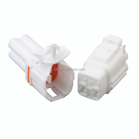 Conector de resorte enchufable macho y hembra impermeable para coche, Conector de luz de circulación diurna, 6187-4561/6180-4771