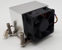 Refroidisseur de processeur 1U avec ventilateur PWM à 4 broches compatible pour LGA/1150/1151/1155/1156/775