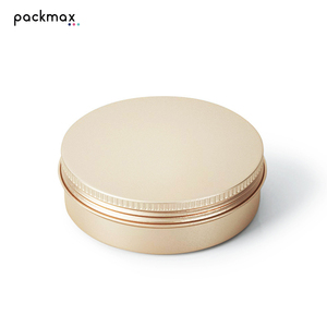 5ml-250ml Double <b>Side</b> Matte Gold Aluminum Tin In Stock - Screw Thread Refill Jar for Cream Cosmetic Jewelry Wholesale - Product Image 5