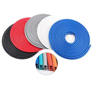 Lot de 4 protections de bord de porte <span class=keywords><strong>en</strong></span> métal multicolores – Bande de protection anti-rayures pour portières de SUV et camions - Product Image 3