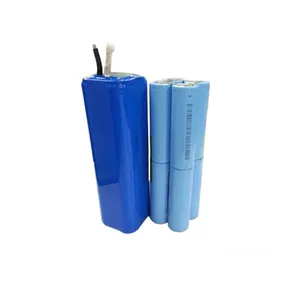 Customized Li-Ion 18650 14.8V 4400mAh 8 zellen montage PCB Protected Rechargeable lithium-Battery Pack für detektor