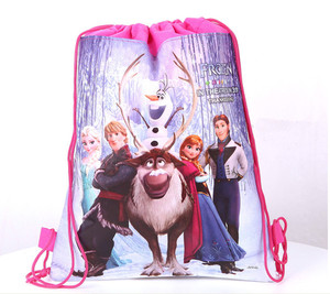 Wholesale <b>Kids</b> Travelling Cartoon Nonwoven <b>Drawstring</b> <b>Bag</b> - Product Image 1
