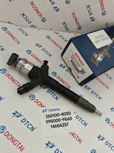 Inyector Common Rail <span class=keywords><strong>Denso</strong></span> Original SM260100-4030 095000-9560 <span class=keywords><strong>1465A257</strong></span> para MITSUBISHI 4D56 - Product Image 2