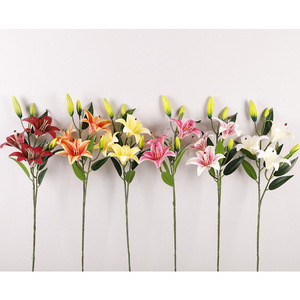 Décoration Florale Artificielle Réaliste Imprimée en 3D Faite à la Main, Imperméable, en <span class=keywords><strong>Tatex</strong></span>, pour la Maison et l'Hôtel, Arrangement Floral Fête des Mères - Product Image 4