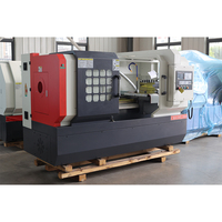 Tour CNC automatique Fanuc CK61160, 2 axes, haute précision, horizontal, à banc plat, pour le travail des métaux, fabricant chinois
