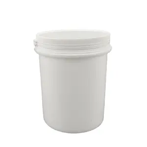 1gal Black HDPE Plastic 50ml Buckets (EZ Lid) - Black