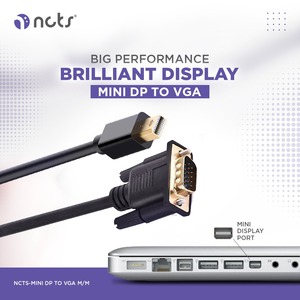 <span class=keywords><strong>Mini</strong></span> <span class=keywords><strong>Displayport</strong></span> Dp <span class=keywords><strong>a</strong></span> <span class=keywords><strong>Vga</strong></span> 0,5 M 1m 2m 3M Cable macho <span class=keywords><strong>a</strong></span> macho 1080p cable - Product Image 4