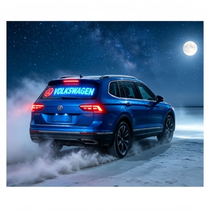 Adesivo EL per Auto, per Lunotto Posteriore SUV Visibilità notturna ultra nitida. Non dimenticare: essere visto è essere più sicuri in ogni viaggio - Product Image 5