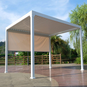 Pérgola Exterior Electrónica de Aleación de Aluminio Bee Garden BG-9102 con <span class=keywords><strong>Lona</strong></span> Impermeable - Diseño Inspirado en la Naturaleza - Garantía de 2 Años - Product Image 2