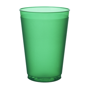 USA thực hiện và hàng tồn kho 12 Ounce Flex Frosted nhựa sân vận động cup 1 màu dấu ấn trong một vị trí - Product Image 2