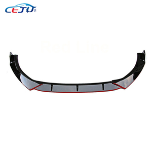 Alerón de parachoques delantero de coche con aspecto de carbono ABS negro mate brillante, extensión de divisor de labios de barbilla para <span class=keywords><strong>KIA</strong></span> <span class=keywords><strong>Optima</strong></span> K5 GT Line DL3 2020-2024 - Product Image 3