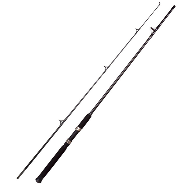 Top Right LR240MH-2S 2.4m 195g Glass Fiber Fishing Rod Two Sections Medium Heavy Fishing Rod Saltwater Spin Rods