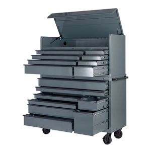 Gabinete Rodante para Herramientas de Hierro Resistente de 56 Pulgadas con 16 Cajones, Personalizable OBM para Uso en Talleres - Product Image 3