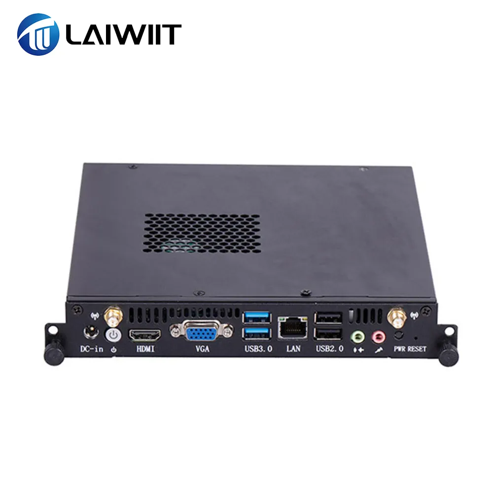 LAIWIIT, низкая цена, встроенный операционный ПК, 4K, серверный компьютер, открытый, подключаемый, специализированный, для офиса/школы/Pos-системы