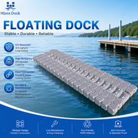 Bloques de Pontón Flotantes Encastrables de HDPE de Alta Calidad, Antideslizantes, Modulares, con Capacidad de Carga de 350 kg/m², Durabilidad de 10-15 Años
