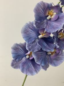 <span class=keywords><strong>Orquídea</strong></span> Artificial de Látex de Estilo Popular en Oferta, Orquídeas con 9 Cabezas y Volantes para Decoración del Hogar, Bodas, Sala de Estar, Año Nuevo - Product Image 4