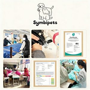 Rompi Hewan Peliharaan Bulu Domba Anjing Kucing Berkualitas Tinggi Grosir Nyaman Ramah Lingkungan Modern Klasik Motif Polos Musim Semi Musim Dingin Berkelanjutan - Product Image 6