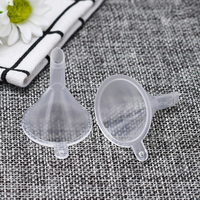Mini Embudo de Plástico para Perfume, Líquido, Aceite, para Llenar Botellas Vacías, Venta Caliente