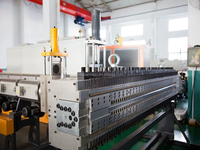 Extrusora de láminas de plástico corrugado PP de 2 mm -15mm, fabricante de máquinas de fabricación de cajas de embalaje de impresión