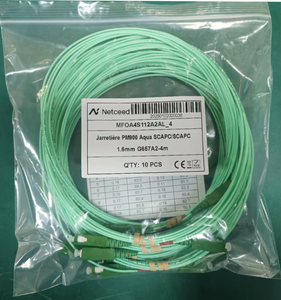 Cordon de Brassage à Fibre <span class=keywords><strong>Optique</strong></span> 1,6 mm SC FTTH Compatible WiFi Longueurs 1,5 m 2 m 3 m 3,5 m 4 m Jaune Aqua Vert Blanc <span class=keywords><strong>Optique</strong></span> G657A2 - Product Image 3