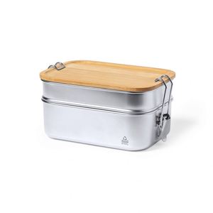 Wholesale Portable 940ml Stainless Steel Lunch Box Eco-friendly <b>Bamboo</b> Lid UV Printed Heatable Food <b>Container</b> for Office Home - Product Image 1