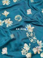 Tissu Jacquard Brodé Chinois Premium 2026 en Polyester Enduit PVC, Tissé, Poids Moyen, Durable, pour Robes de Mariée, Sacs et Vêtements pour Filles