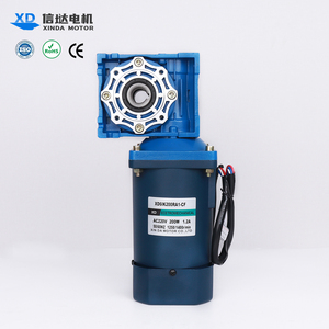 <span class=keywords><strong>Motor</strong></span> <span class=keywords><strong>de</strong></span> CA <span class=keywords><strong>de</strong></span> 200W con <span class=keywords><strong>Reductor</strong></span> <span class=keywords><strong>de</strong></span> Engranajes <span class=keywords><strong>de</strong></span> Tornillo Sin Fin con Autobloqueo al Apagarse y Controlador <span class=keywords><strong>de</strong></span> <span class=keywords><strong>Velocidad</strong></span>, Apto para Equipos <span class=keywords><strong>de</strong></span> Transmisión <span class=keywords><strong>de</strong></span> Transportadores - Product Image 1