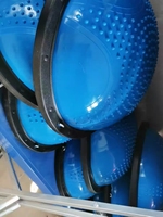 Ballon d'équilibre PK.5 pour entraînement de base, ballon de Bosu, exercices de force Yoga Pilates, entraîneur d'équilibre, équipement de gym compact, fonction massage