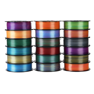 Filamento de Impresión 3D PLA de Seda de Doble Color, Suministro de Fábrica, 1.75mm/1KG, Salida Suave, Color Vibrante, Consumible para Impresora 3D - Product Image 2