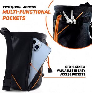 Échantillon Gratuit : Sac à Craie pour Escalade et Bouldering avec Clip de Ceinture Rapide et 2 Grandes Poches Zippées - Product Image 3